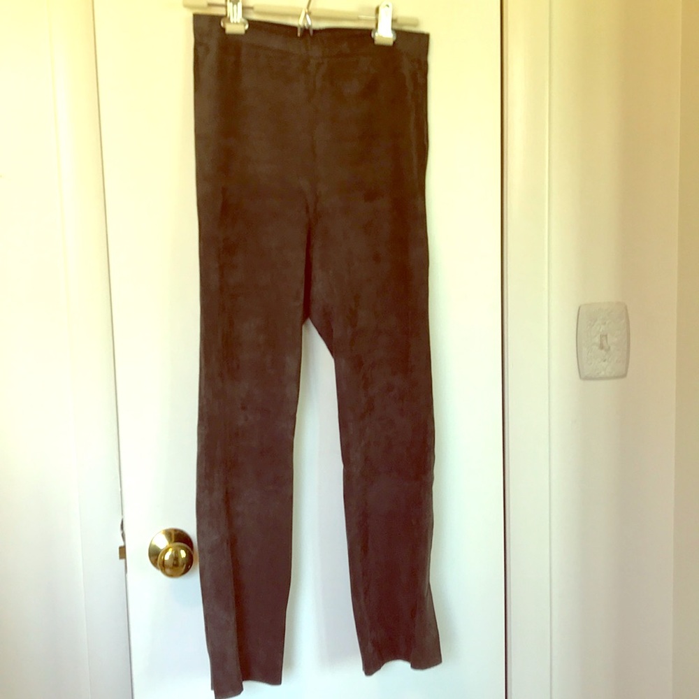 Vince suede pants, M